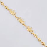 Pulso GC Coronas 2.4g / 7 1/4 in / 3.1mm Oro Amarillo 18K