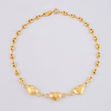 Bracelet Gc Heart 2.55 g / 8 in / 3.2 mm Yellow Gold 18K