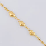 Bracelet Gc Heart 2.55 g / 8 in / 3.2 mm Yellow Gold 18K
