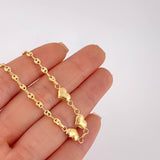 Bracelet Gc Heart 2.55 g / 8 in / 3.2 mm Yellow Gold 18K