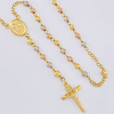 Rosario San Miguel 10.75 g / 22 3/4 in / 4 mm Tres Oros 18K