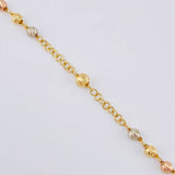 Rosario San Miguel 10.75 g / 22 3/4 in / 4 mm Tres Oros 18K