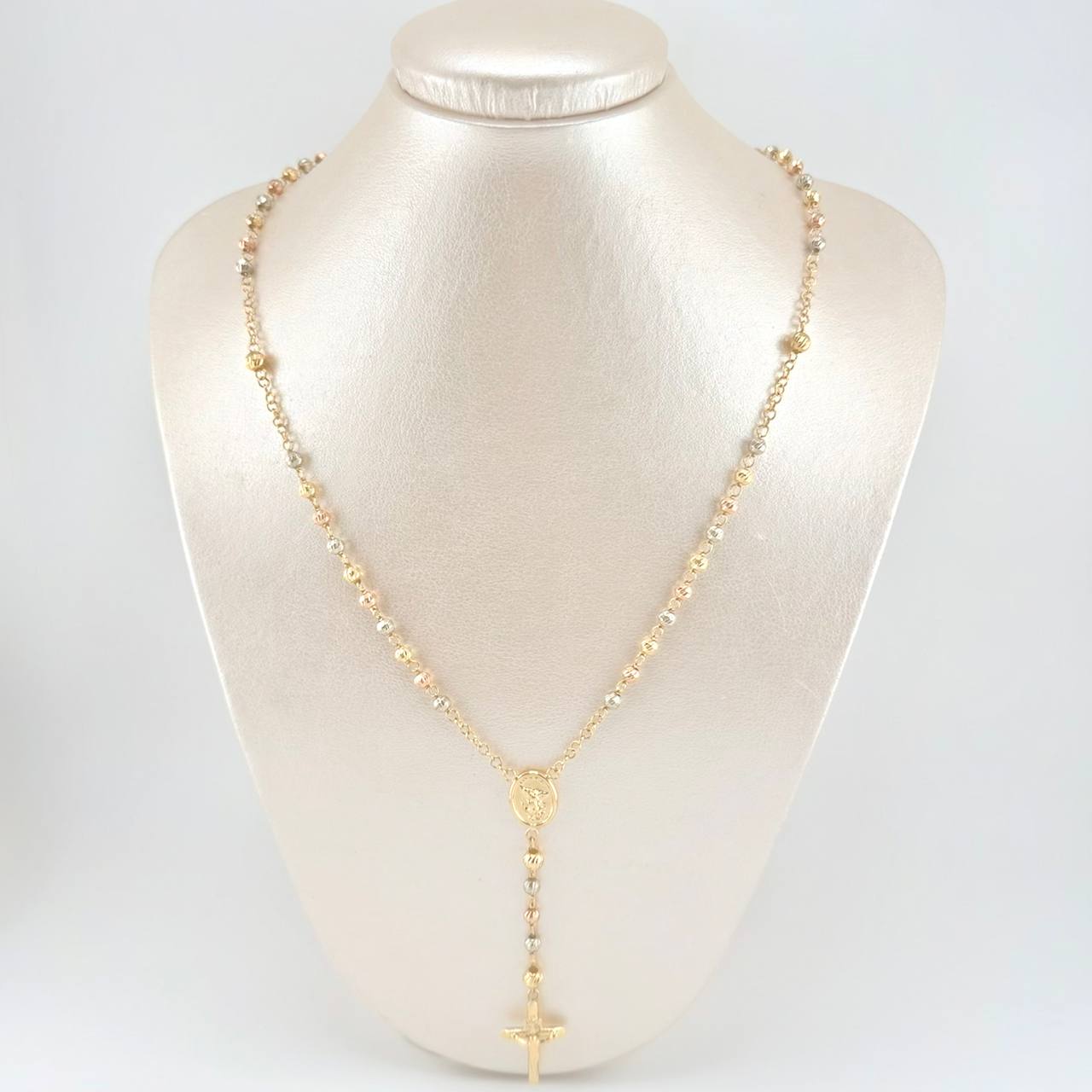 Rosario San Miguel 10.75 g / 22 3/4 in / 4 mm Tres Oros 18K