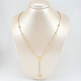 Rosario San Miguel 10.75 g / 22 3/4 in / 4 mm Tres Oros 18K