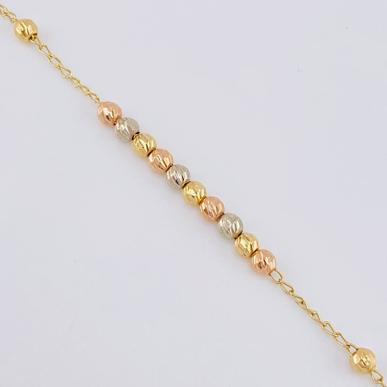 Rosario Virgen Milagrosa 7.6 g / 20 1/2 in / 4 mm Tres Oros 18K