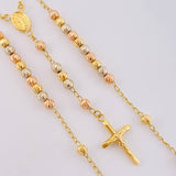 Rosario Virgen Milagrosa 7.6 g / 20 1/2 in / 4 mm Tres Oros 18K