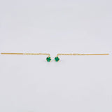 Topos Cadena Largos 0.95 g / 2 1/4 in Oro Amarillo 18K