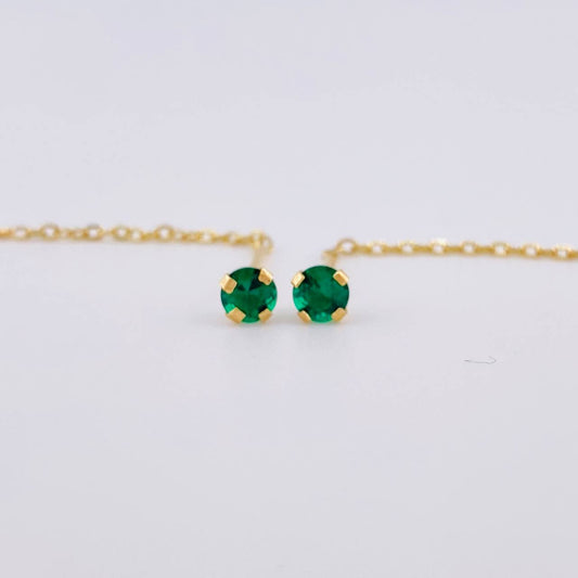 Topos Cadena Largos 0.95 g / 2 1/4 in Oro Amarillo 18K