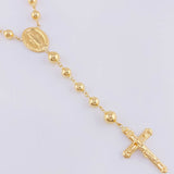 Rosario Virgen Milagrosa 17.5 g / 25 1/2 in / 6 mm Oro Amarillo 18K