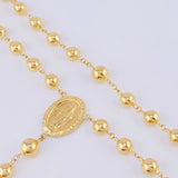 Rosario Virgen Milagrosa 17.5 g / 25 1/2 in / 6 mm Oro Amarillo 18K