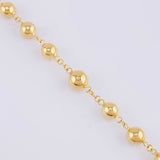 Rosario Virgen Milagrosa 17.5 g / 25 1/2 in / 6 mm Oro Amarillo 18K