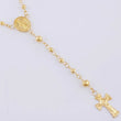 Miraculous Virgin Rosary 6.7 g / 21 1/4 in / 3 mm 18K Yellow Gold