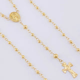 Miraculous Virgin Rosary 6.7 g / 21 1/4 in / 3 mm 18K Yellow Gold