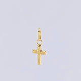 Pendant Cross 0.15 g / 1/2 in Yellow Gold 18K