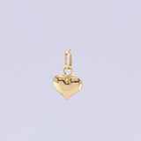 Pendant Heart 0.3g / 1/2 in Yellow Gold 18K