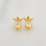 Topos Hojas 0.85g / in / 8.2mm Oro Amarillo 18K