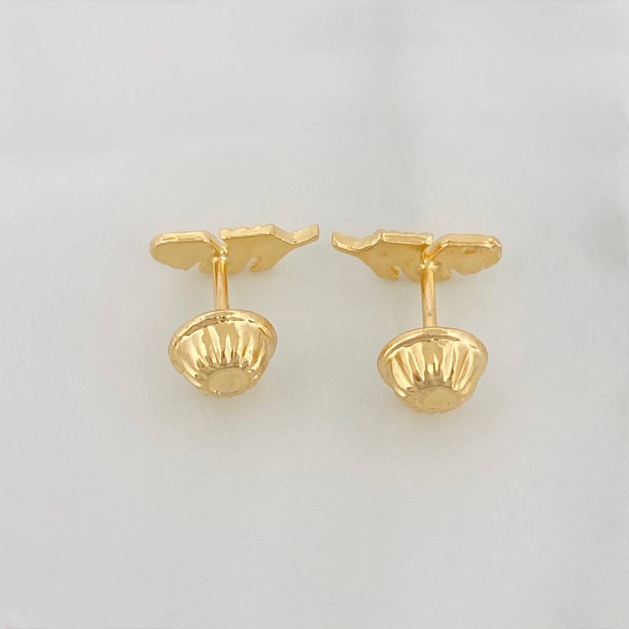Topos Pluma 0.7g / in / 3.2mm Oro Amarillo 18K