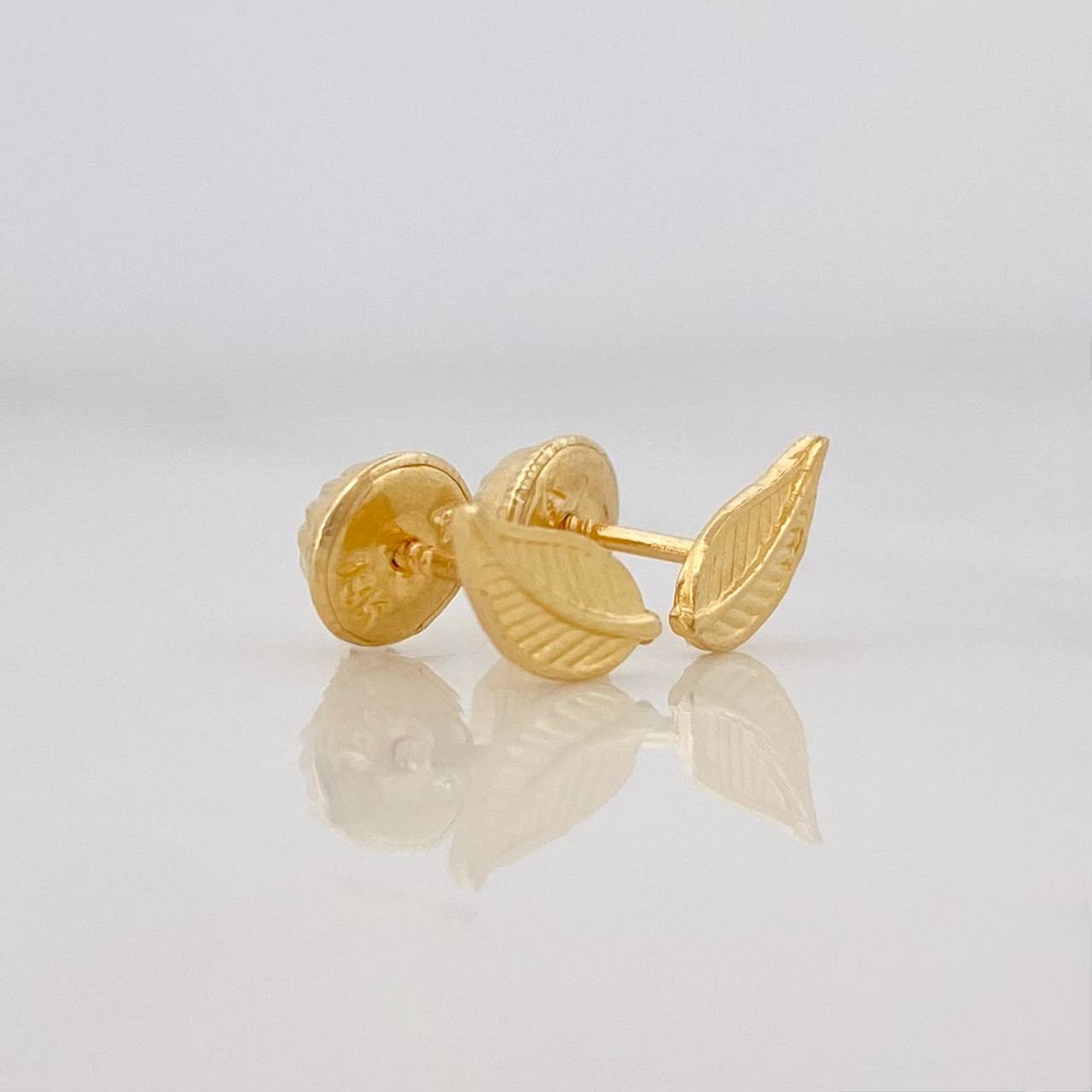 Topos Hoja 0.65g / in / 3.6mm Oro Amarillo 18K