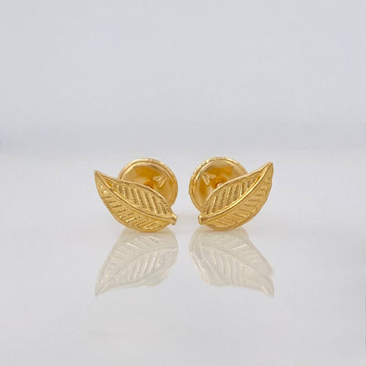 Topos Hoja 0.65g / in / 3.6mm Oro Amarillo 18K