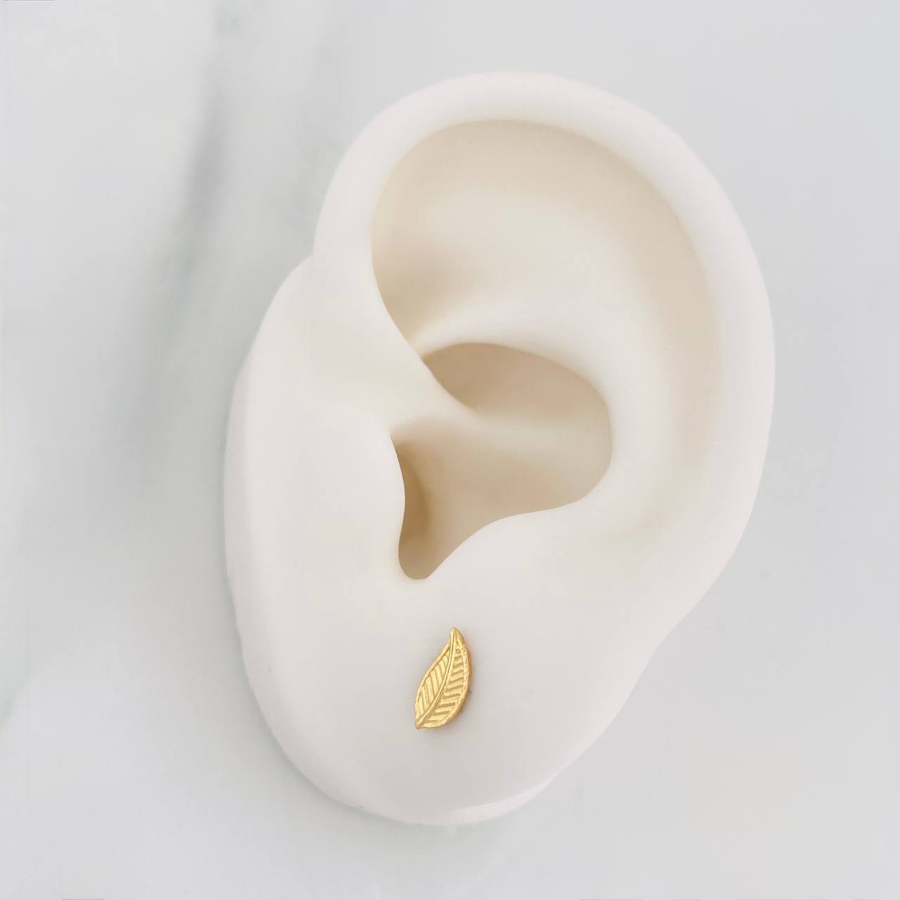 Topos Hoja 0.65g / in / 3.6mm Oro Amarillo 18K