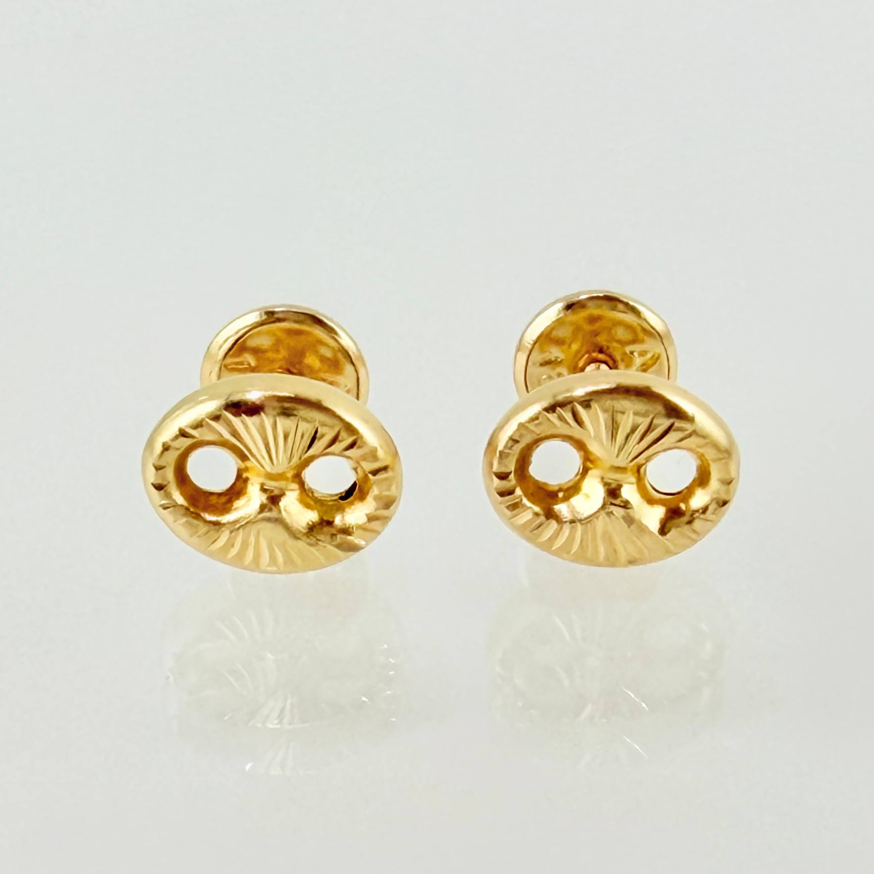 Topos GC 0.8gr / 8mm Oro Amarillo 18K ©