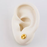 Topos GC 0.8gr / 8mm Oro Amarillo 18K ©