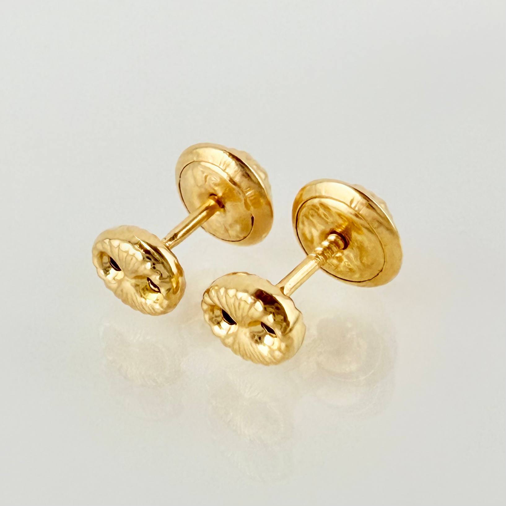 Topos GC Diamantado 0.55gr / 5mm Oro Amarillo 18K