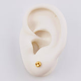 Topos GC Diamantado 0.55gr / 5mm Oro Amarillo 18K
