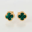 Topos Trebol Verde 1.95gr / 7.3mm Oro Amarillo Nac.Esp. 18K ©