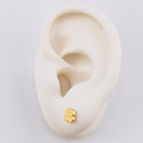 Topos Trebol Dorado 0.6gr / 5.5mm Oro Amarillo 18K ©