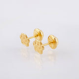 Topos Huella 0.6gr / 5mm Oro Amarillo 18K