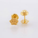 Topos Huella 0.6gr / 5mm Oro Amarillo 18K