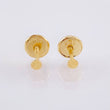 Circle Stud Earrings 0.4gr / 2.3mm Yellow Gold 18K
