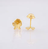 Topos Mariposa 0.7gr / 5mm Oro Amarillo 18K