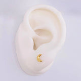 Topos Luna 0.45 g / in / 6.7 mm Oro Amarillo 18K