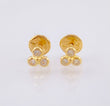 Topos Trío 0.6gr / 4.6mm Oro Amarillo 18K