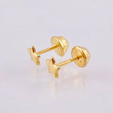 Topos Estrella 0.35 g / 4 mm Oro Amarillo 18K