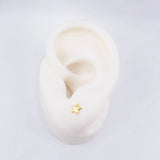 Topos Estrella 0.35 g / 4 mm Oro Amarillo 18K