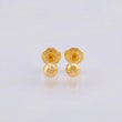 Topos Bola Diamantada 0.6 g / in / 4 mm Oro Amarillo 18K