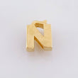 Herraje Tambor Letra Ñ 0.55gr / 7mm Oro Amarillo 18K