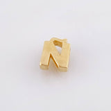 Herraje Tambor Letra Ñ 0.55gr / 7mm Oro Amarillo 18K
