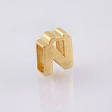 Herraje Tambor Letra Ñ 0.55gr / 7mm Oro Amarillo 18K