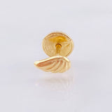 Piercing Ala Unica 0.25gr / 6mm Oro Amarillo Nac.Esp. 18K