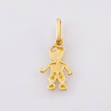 Dije Niño 0.85gr / 3/4 in / Oro Amarillo 18K