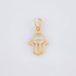 Dije Mano Hamsa 0.95gr / 3/4 in / Oro Amarillo 18K