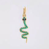 Dije serpiente 1.15gr / 1 in / Oro Amarillo 18K ©