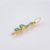 Dije serpiente 1.15gr / 1 in / Oro Amarillo 18K ©