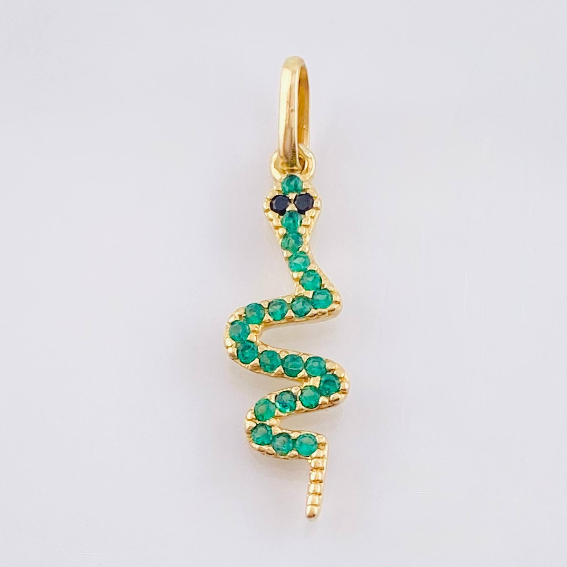 Dije serpiente 1.15gr / 1 in / Oro Amarillo 18K ©