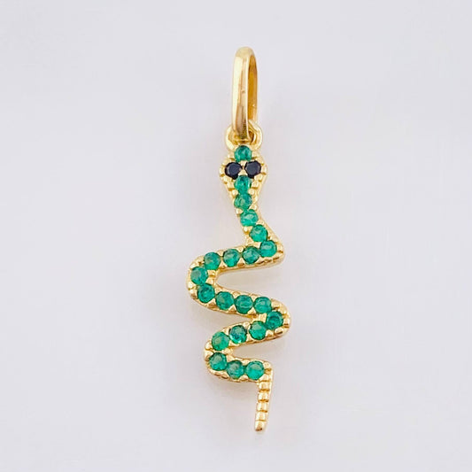 Dije serpiente 1.15gr / 1 in / Oro Amarillo 18K ©