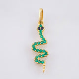 Dije serpiente 1.15gr / 1 in / Oro Amarillo 18K ©